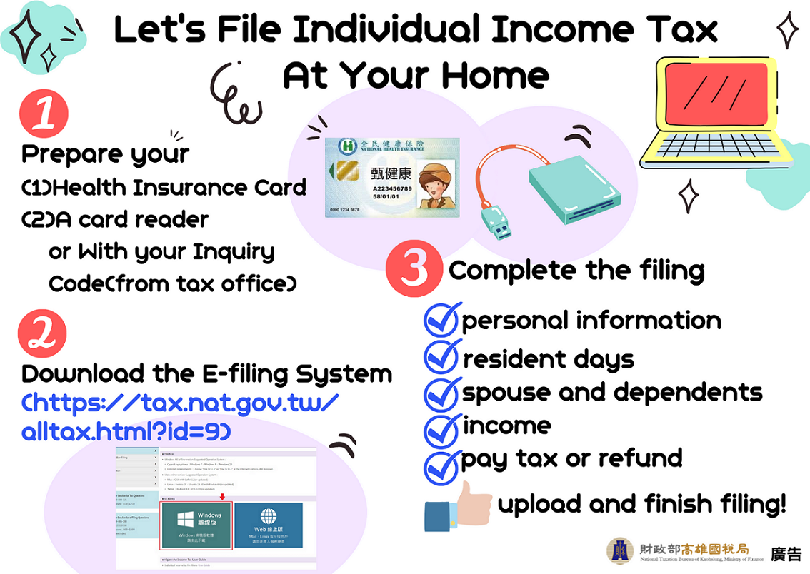 Let's File Individual Income Tax At Your Home