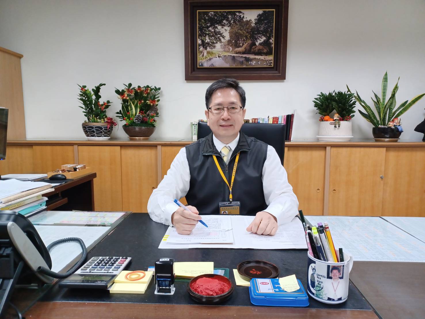 岡山稽徵所主任李文欽